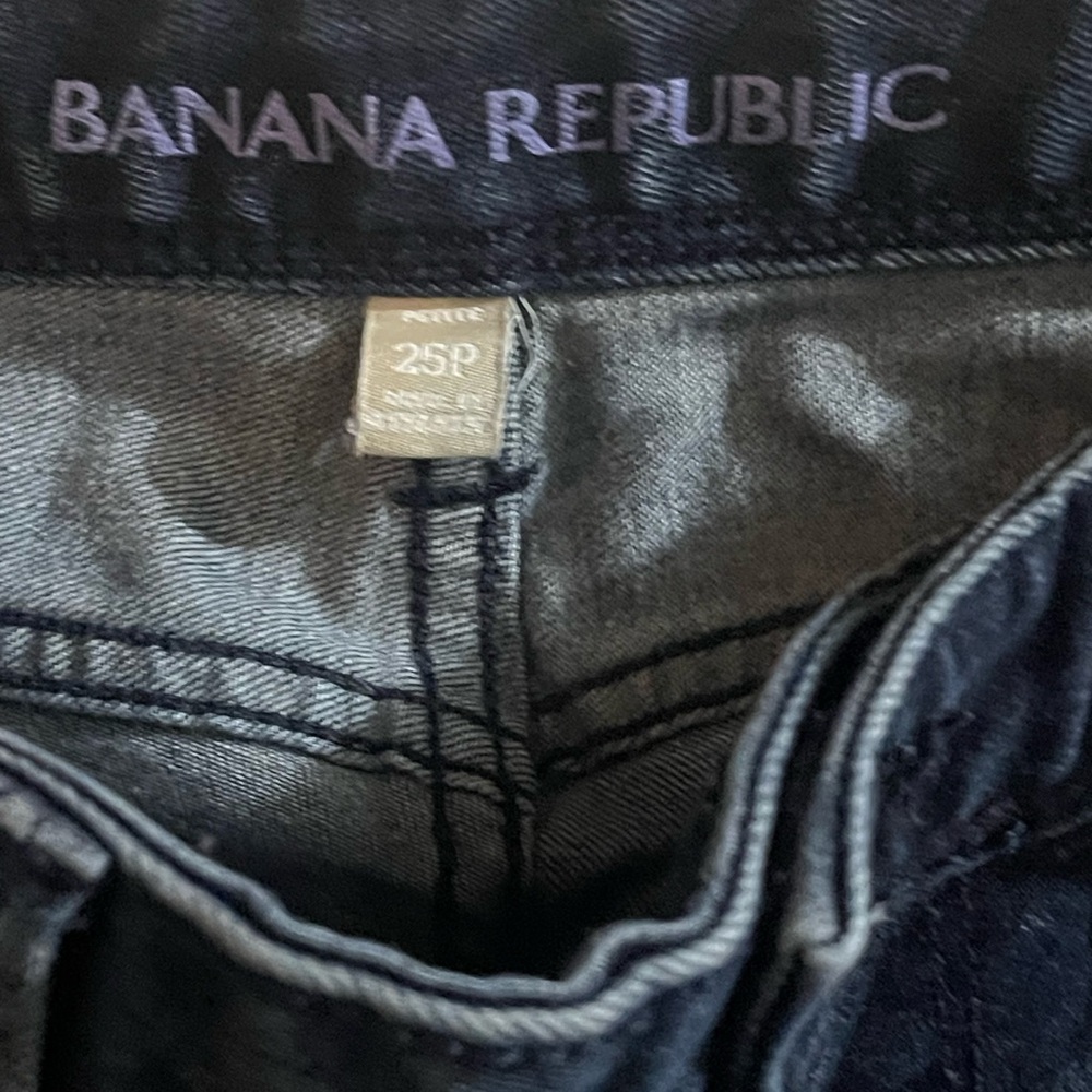 Banana Republic Women's Navy Skinny Jeans - Picture 5 of 9
